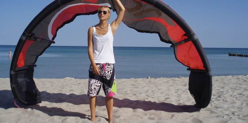 Kitesurfen im Kitesurf-Schnupperkurs